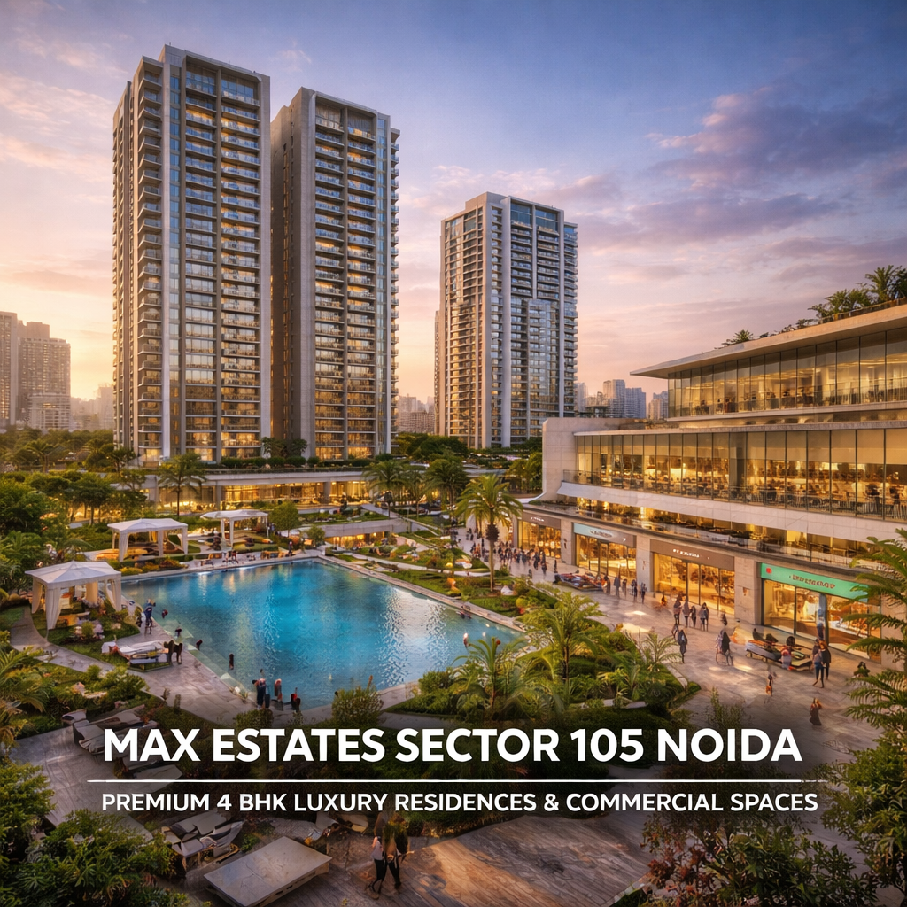 Max Estates Sector 105 Noida – Ultra Luxury Homes with Modern Amenities