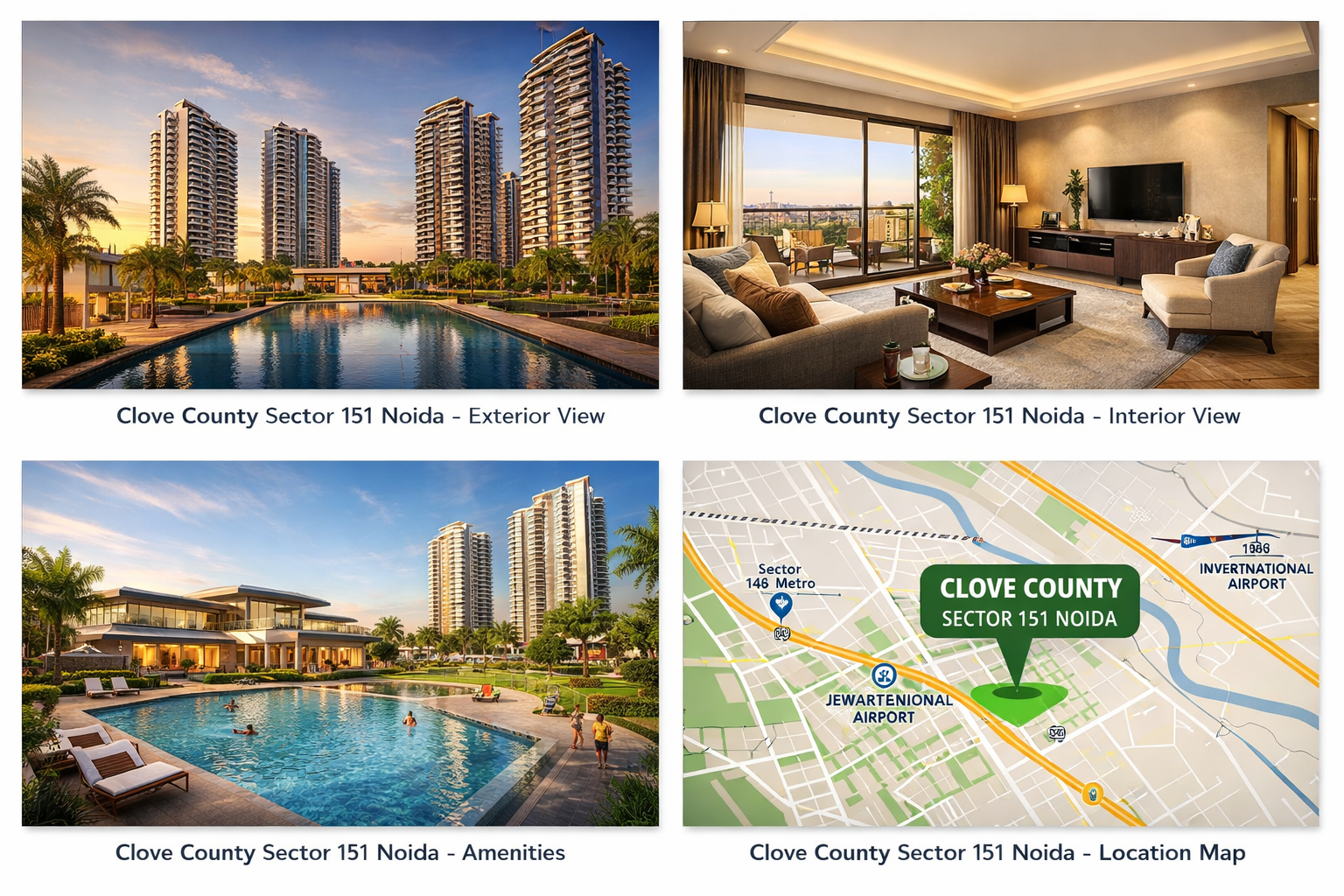 Clove County Sector 151 Noida – The Future of Modern Urban Living