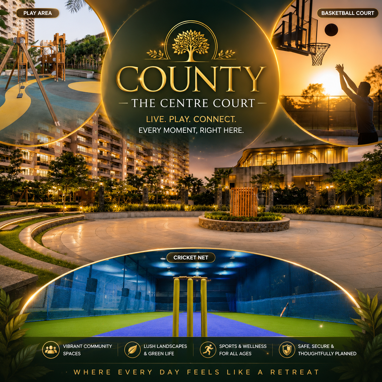 County The Center Court