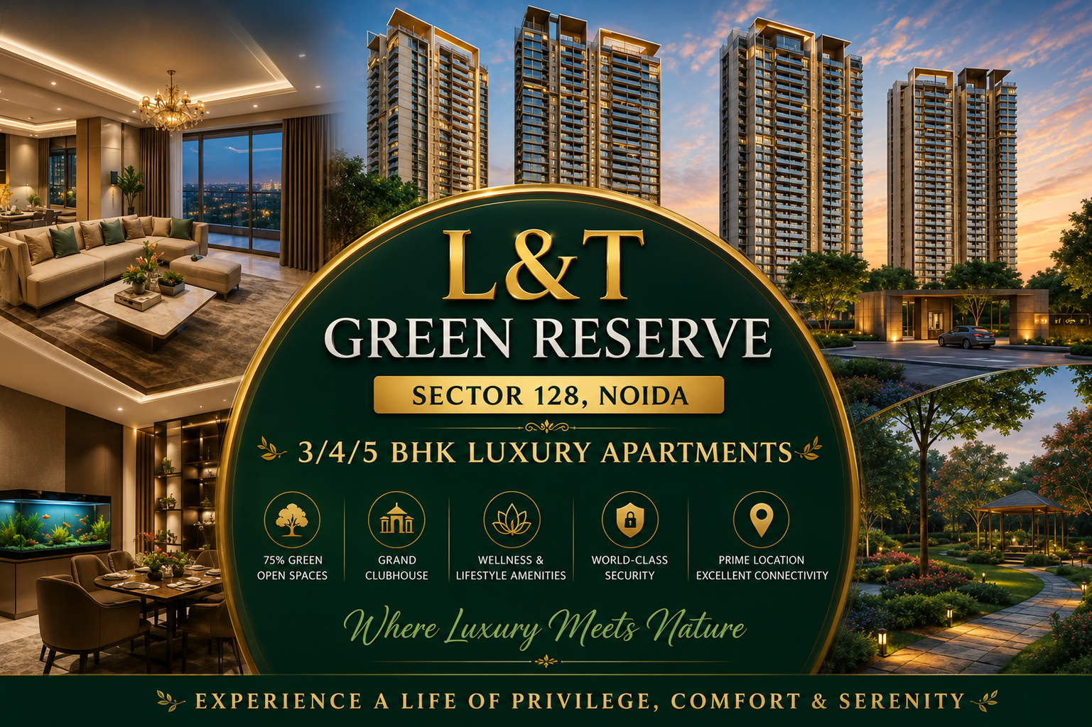 L&T Green Reserve Sector 128 Noida