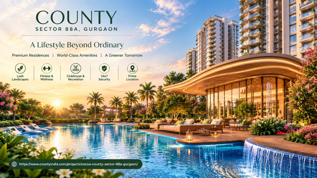 County Sector 88A Gurgaon: Premium Residential Living in New Gurgaon